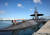 괌에 정박한 미국 핵추진 잠수함 'USS 네바다'. 미 해군 홈페이지 캡처