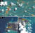 지난 15일 남태평양 통가에서 발생한 해저화산 대폭발로 6일 사진엔 붙어 있던 훈가통가섬과 훈가하파이섬이 18일 사진에선 서로 분리된 작은 조각과 파편으로만 남았다. [EPA=연합뉴스]