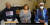 화이트의 유족. 왼쪽부터 아들 하산 애덤스, 딸 아지자 알라인, 누나 바버라 맥. [유튜브 캡처]