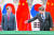 2017년 12월 중국 베이징에서 개최한 한중 정상회담에 앞서 인사를 나누는 문재인 대통령과 시진핑 중국 국가주석. 연합뉴스