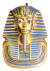 순금 11㎏으로 제작된 황금 마스크는 고대 이집트를 상징하는 아이콘으로 투탕카멘의 무덤에서 발견된 보물 중 최고로 꼽는 사람들이 많다.