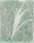 문성식, 정원과 나, 2021 캔버스에 젯소, 연필, 아크릴과슈 41 x 32 cm. 안천호 촬영. [사진 국제갤러리]