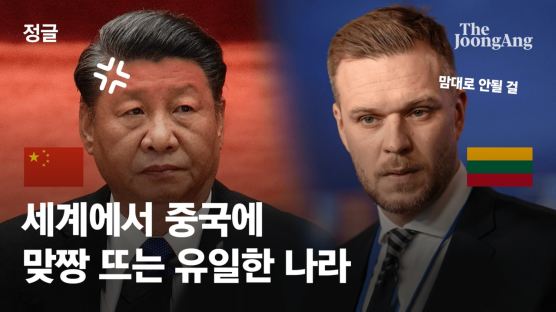 중국에 ‘맞짱’뜨는 유일한 나라 '리투아니아'…세계 외교가가 놀랐다