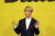 그룹 방탄소년단(BTS)의 지민이 지난해 5월 21일 서울 송파구 올림픽공원 올림픽홀에서 열린 새 디지털 싱글 'Butter'(버터) 발매 기념 글로벌 기자간담회에 참석해 포즈를 취하고 있다. 김상선 기자