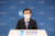 이주열 한국은행 총재가 지난 1월 14일 오전 서울 중구 한국은행에서 열린 통화정책방향 기자간담회에서 발언하고 있다. 