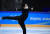  2022 베이징 겨울올림픽 피겨스케이팅 남자 싱글 국가대표 차준환이 4일 중국 베이징 피겨스케이팅훈련장에서 브라이언 오서 코치가 지켜보는 가운데 첫 훈련을 하고 있다. 김경록 기자 