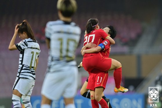 한국 중국 여자 축구