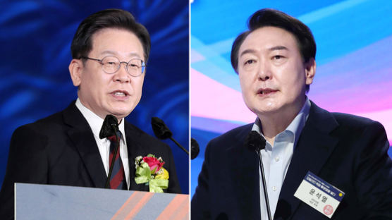 JTBC "李34% 尹40%" SBS "李31% 尹35%" MBC "李35 尹37" [여론조사]