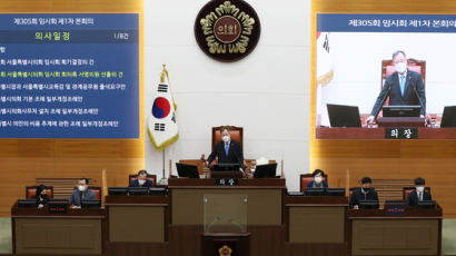  ‘서울시장 발언 중지’ 조례 개정안 통과…사과 명령 조항 빠져 갈등 일단락