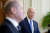 올라프 숄츠 독일 총리와 조 바이든 미국 대통령이 7일 백악관에서 정상회담 후 공동 기자회견을 하고 있다. [EPA=연합뉴스]