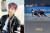 BTS RM은 자신의 인스타그램에 황대헌의 추월 장면을 게재했다. [사진 SCMP 캡처]