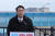2월 5일 윤석열 국민의힘 대선 후보가 제주 해군기지가 있는 제주 서귀포 강정마을을 방문했다. 연합뉴스