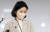 이재명 더불어민주당 대선 후보의 배우자 김혜경씨가 9일 오후 서울 여의도 더불어민주당 중앙당사에서 의전 의혹 관련 사과 기자회견을 열었다. 뉴스1