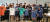 사회 혁신 컨설팅·임팩트 투자사인 MYSC 직원들이 2018년 김정태 대표가 파타고니아 본사를 방문해 사온 티셔츠를 받고 기념 촬영을 하고 있다. [사진 MYSC] 