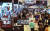 6일 오후 서울 서초구 센트럴시티에 설치된 넷플릭스 한국 오리지널 시리즈 '지금 우리 학교는' 팝업존에 시민들이 모여 각종 체험을 하고 있다.   [연합뉴스]