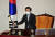 박병석 국회의장이 14일 국회에서 열린 본회의에서 의사봉을 두드리고 있다. 뉴스1
