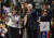 2008년 9월 3일 공화당의 존 매케인 대통령 후보(오른쪽)와 러닝메이트로 나선 세라 페일린. AP=연합뉴스