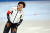 13일 베이징 겨울올림픽 스피드스케이팅 여자 500m 경기를 마친 고다이라 나오. 로이터=연합뉴스
