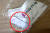 A씨가 선별검사소에서 받은 자가검진키트. 사용 흔적이 있는 이 키트 검진기에는 이미 두 줄이 표시돼 있었다. [연합뉴스]