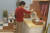 28년 된 '골드스타' 브랜드 세탁기를 여전히 사용 중인 페루의 카르멘 메이후아. [LG전자 페루 유튜브 캡처]
