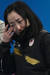 베이징올림픽 여자컬링 결승전 패배 후 눈물 흘리는 일본의 후지사와. [AFP=연합뉴스]