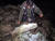 지난해 11월 제주 서귀포시 범섬 갯바위에서 잡힌 1m 18cm 길이의 초대형 다금바리. 사진 현관철씨