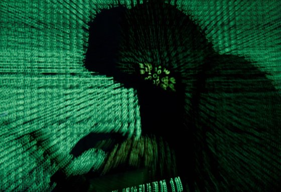 사이버 공격을 감행하는 해커 이미지. 로이터=연합