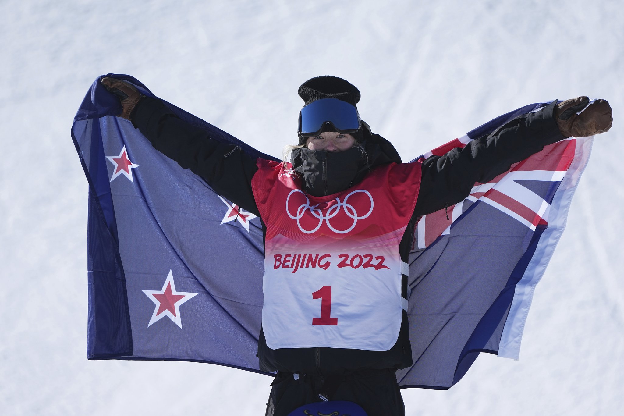 뉴질랜드 사상 첫 겨울올림픽 금메달을 따낸 조이 사도스키 시노트. [AP=연합뉴스]