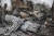 우크라이나 수도 키예프가 러시아군의 포격으로 초토화가 된 모습. AP=연합뉴스