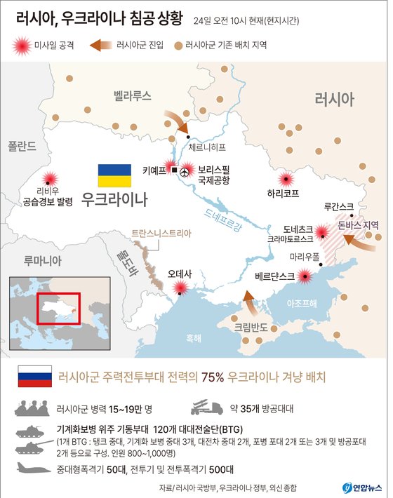 Live] 러시아,우크라이나 침공 실시간 업데이트…키예프 함락 초읽기 | 중앙일보