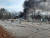 우크라이나 내무부가 24일(현지시간) 새벽에 키예프 지역의 국경 시설이 러시아군 공습으로 파괴됐다고 발표했다. 우크라이나 내무부 페이스북 캡처