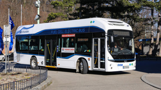 현대차 수소전기버스, 오스트리아 빈의 시내버스로 투입