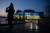 지난달 27일 서울 서초구 세빛섬이 우크라이나 국기 색상의 조명을 밝히고 있다. 뉴스1 