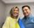 우크라이나의 볼로디미르 젤렌스키 대통령(오른쪽)과 영부인 올레나 젤렌스카. 지난달 16일 올레나 여사의 인스타그램에 올라온 사진이다. 부부는 이날 '단결의 날'을 기리기 위해 우크라이나 국기 색상과 같은 옷을 입고 사진을 찍었다. [올레나 젤렌스카 인스타 캡처]