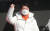 국민의당 안철수 대선 후보가 28일 오전 전북 고창군 전통시장 앞에서 열린 유세에서 지지를 호소하고 있다. 연합뉴스