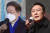 이재명 민주당 대선후보(왼쪽)와 윤석열 국민의힘 대선후보. 김상선 기자