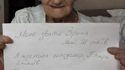 히틀러 겪은 98세 우크라 할머니 "푸틴에게서도 살아남을 것"