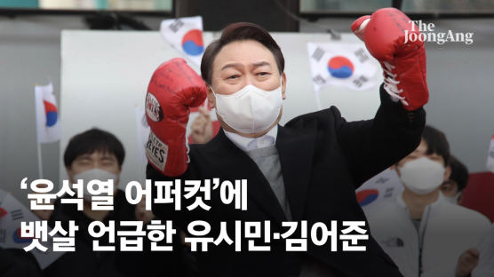 ‘尹 어퍼컷’에 뱃살 운운한 유시민·김어준…與서도 “너무 나갔다” 