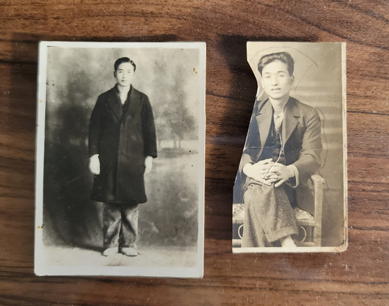  고 김종원씨의 젊은 시절 사진. 여성국 기자 