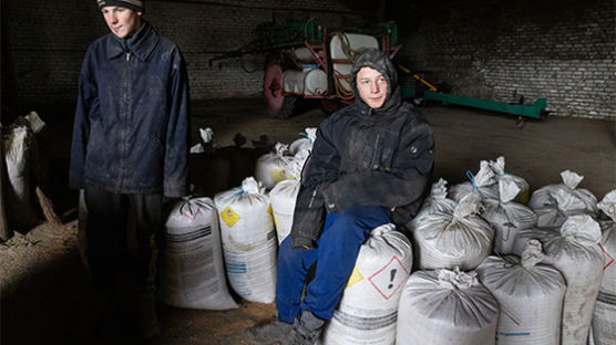 [View & Review] 우크라 농민들 삽 대신 총…밀농사 멈춰 세계 밥상 비상