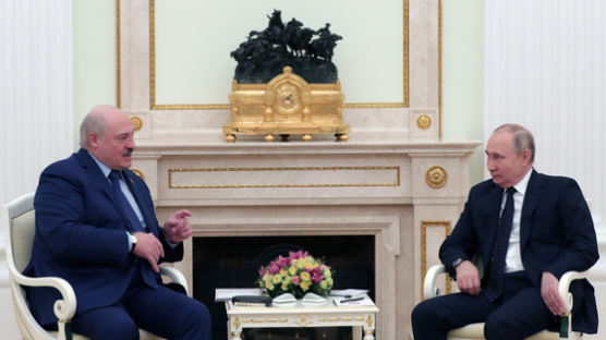 푸틴 “긍정적 진전 있다”…벨라루스 대통령 만나 협상에 대해 언급