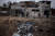 키이우 외곽 한 주거지가 포격으로 인해 붕괴됐다. AFP=연합뉴스