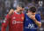 유럽 챔피언스리그 16강에서 탈락한 호날두(왼쪽)와 메시를 합성한 사진. [사진 블리처리포트 인스타그램]