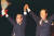 지난 1995년 개혁신당이 창당발기인대회를 열고 홍성우(오른쪽) 변호사 등을 창당준비위원장으로 선출했다. 중앙포토