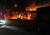 지난 16일 오후 10시47분쯤 전북 김제시 신풍동 한 주택에서 방화로 추정되는 화재가 발생해 불길이 치솟고 있다.   이 불로 집 안에 있던 4명이 사망했다. 연합뉴스