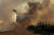 소방헬기가 미국 캘리포니아 오렌지 카운티에서 발생한 산불을 잡기 위해 물을 뿌리고 있다. [로이터=연합뉴스]