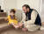 할리드 파예드 전 아프가니스탄 재무장관은 15살 첫째부터 2살 막내까지 자녀 넷을 두고 있다. 딸과 함께 한 모습. [사진 트위터]