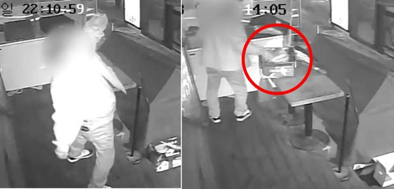 한밤 정육점 앞 체조男, 시가 100만원 한우만 훔쳐 사라졌다