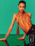 오징어 게임에 출연했던 배우 겸 모델 정호연씨는 ‘브이에이 스튜디오 하남'에서 강렬한 가상공간을 배경으로 더블유 코리아 화보를 찍었다. [사진 브이에이코퍼레이션] 