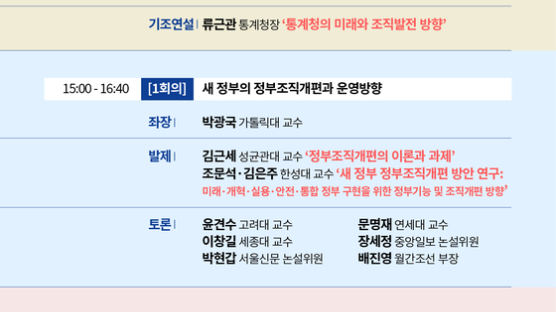한국조직학회・한국행정개혁학회 공동개최 특별기획세미나 개최